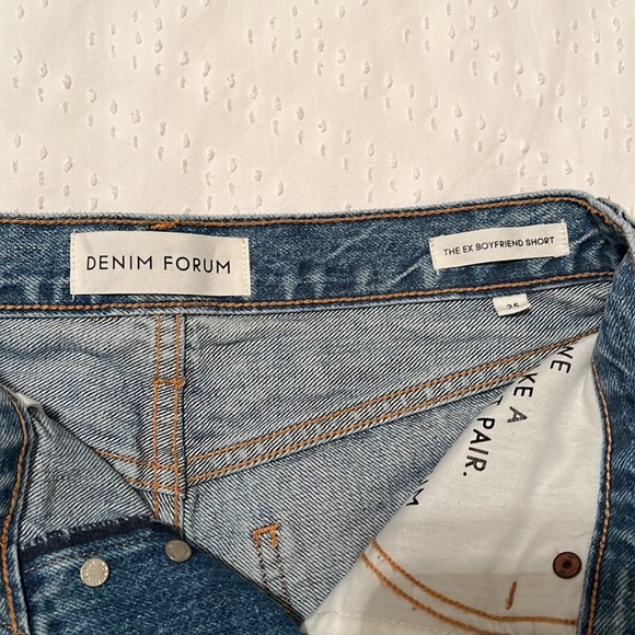 Denim Forum/Aritzia - The Ex Boyfriend Short Size 25 - Picture 5 of 6